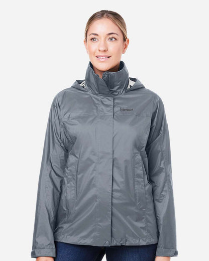 Marmot Women's PreCip® Eco Packable Rain Jacket M15866 #colormdl_Steel Onyx
