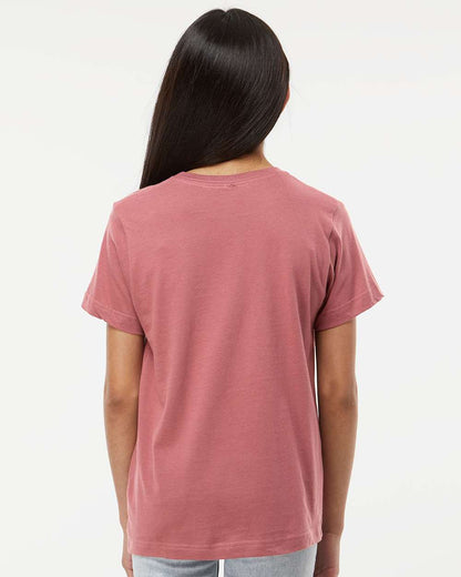 LAT Youth Fine Jersey Tee 6101 #colormdl_Rouge