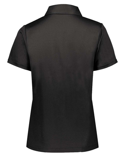 Holloway Women's Prism Bold Polo 222776 #color_Black/ White