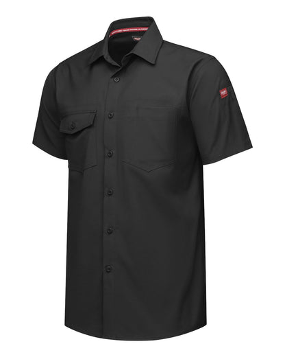 Red Kap Men's Tall Cooling Work Shirt TSM2T #color_Black