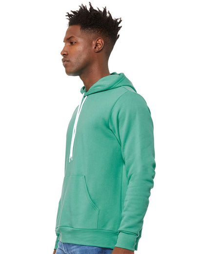 BELLA + CANVAS Sponge Fleece Hoodie 3719 #colormdl_Teal