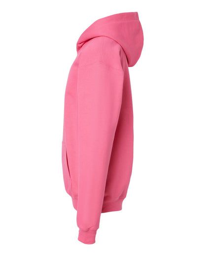 Gildan Softstyle® Youth Midweight Hooded Sweatshirt SF500B #color_Pink Lemonade