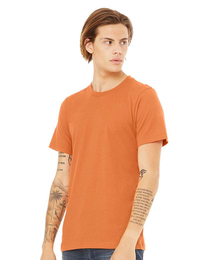 BELLA + CANVAS Jersey Tee 3001 #colormdl_Burnt Orange