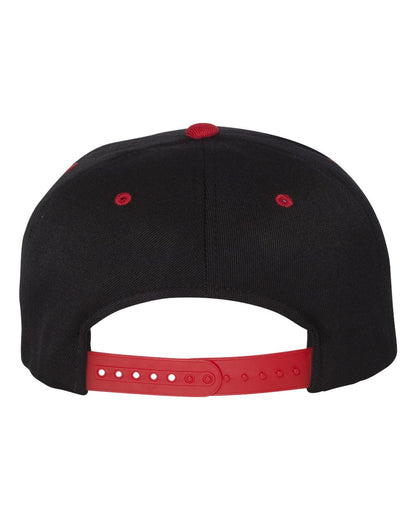 Flexfit 110® Snapback Cap 110F #color_Black/ Red