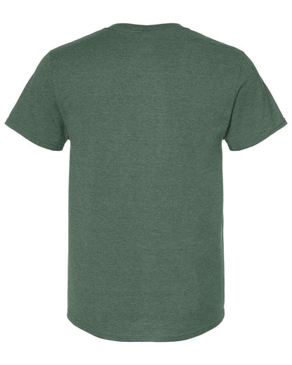 JERZEES Premium Blend Ring-Spun T-Shirt 560MR #color_Military Green Heather