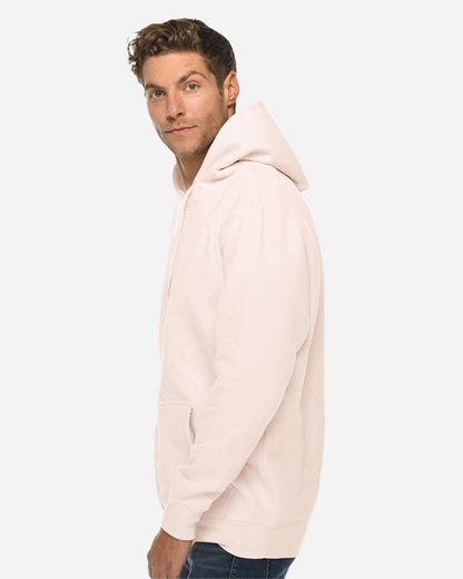 Lane Seven Unisex Premium Pullover Hooded Sweatshirt LS14001 #colormdl_Pale Pink