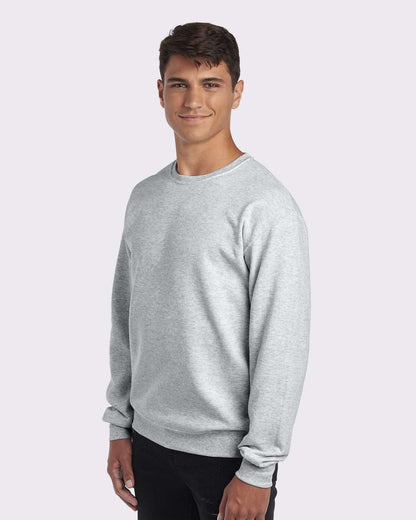 JERZEES Unisex NuBlend® Crewneck Sweatshirt 562MR #colormdl_Ash