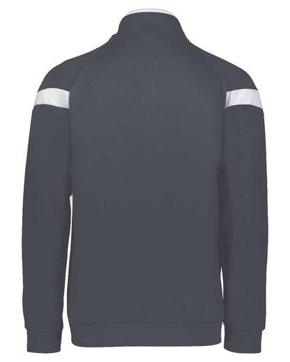 Holloway Youth Limitless Full-Zip Jacket 229679 #color_Carbon/ White/ Carbon