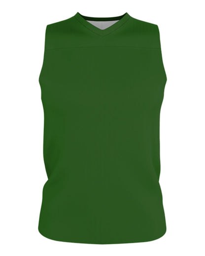 Alleson Athletic Youth Blank Reversible Game Jersey A105BY #color_Kelly/ White