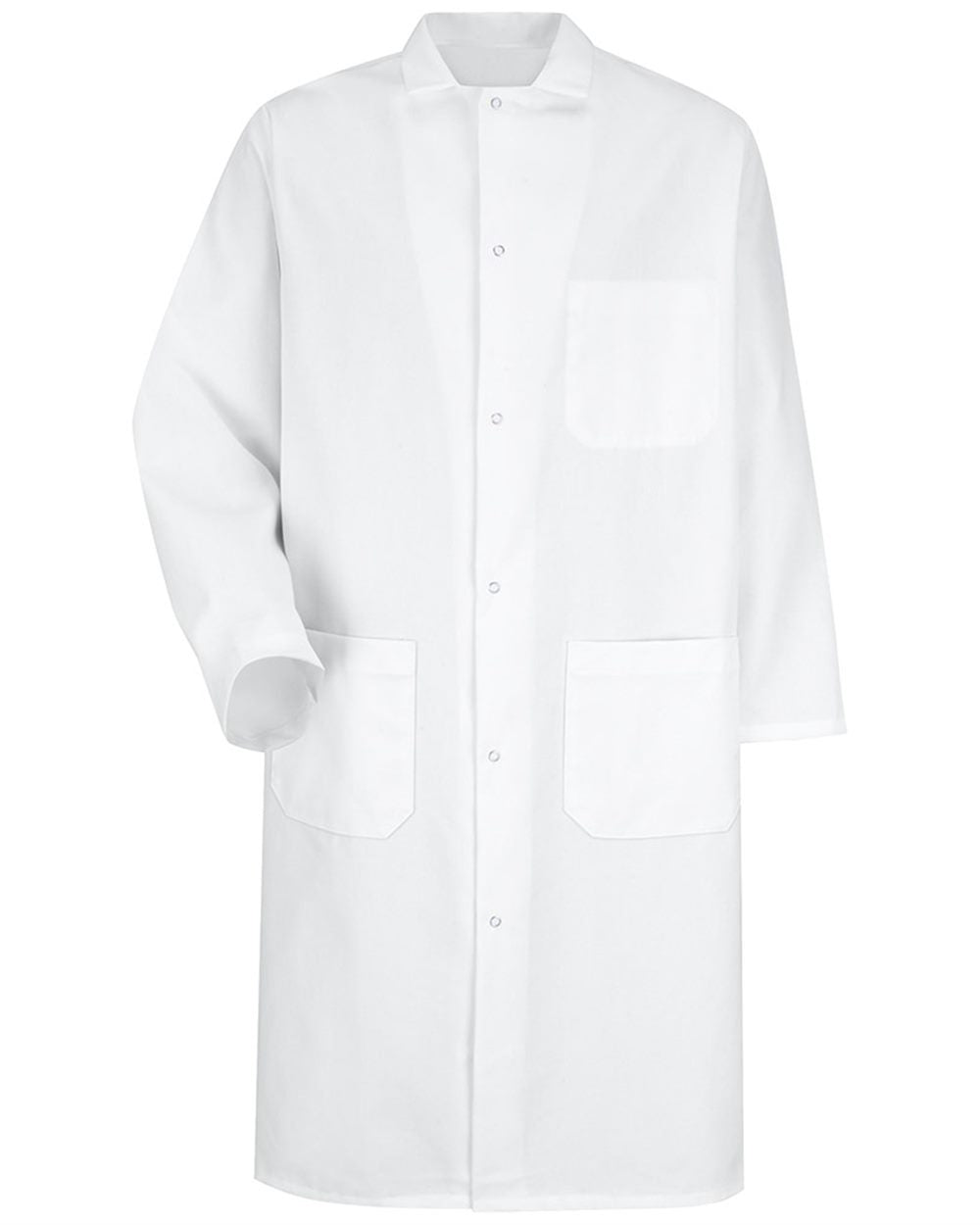 Red Kap Unisex Gripper - Front Butcher Frock - Interior Chest Pocket 4004