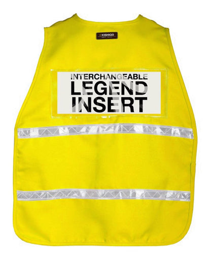 Kishigo Unisex 700 Series Incident Command Vest 3700 #color_3710I Yellow