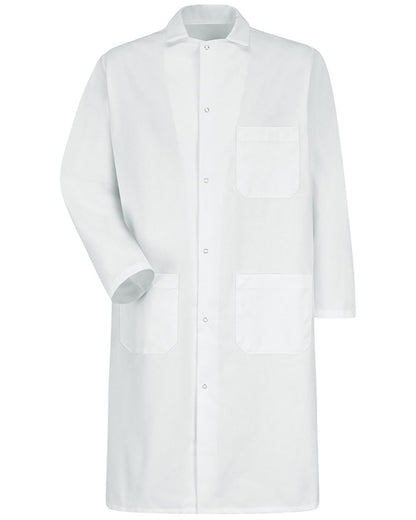 Red Kap Unisex Gripper - Front Butcher Frock - Exterior Chest Pocket 4016 Red Kap Unisex Gripper - Front Butcher Frock - Exterior Chest Pocket 4016