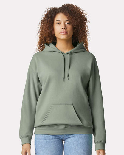 Gildan Unisex Softstyle® Midweight Hooded Sweatshirt SF500 #colormdl_Sage