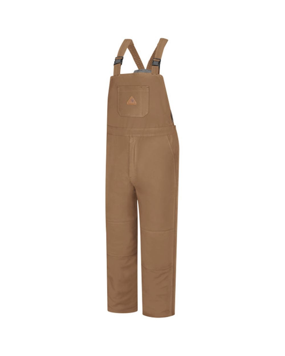 Bulwark Brown Duck Deluxe Insulated Bib Overall - EXCEL FR® ComforTouch Tall Sizes BLN4T