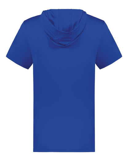Holloway Men's Hooded T-Shirt Powered by Coolcore 222142 #color_Royal