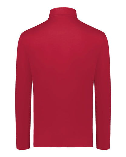 Holloway Men's CoolCore® Quarter-Zip Pullover 222140 #color_Scarlet