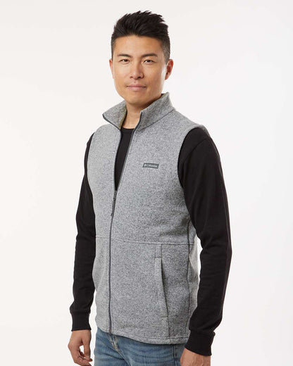 Columbia Men's Alto Pass™ Fleece Vest 209575 #colormdl_City Grey Heather