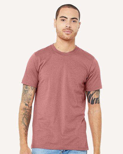 BELLA + CANVAS USA-Made Jersey Tee 3001U #colormdl_Mauve