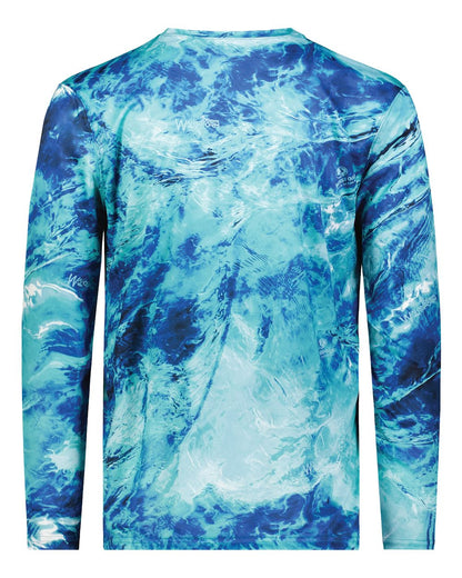 Holloway Men's Mossy Oak Momentum Long Sleeve T-Shirt 222836 #color_Equator