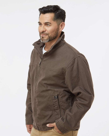 DRI DUCK Men's Tall Maverick Boulder Cloth™ Jacket with Blanket Lining 5028T #colormdl_Tobacco