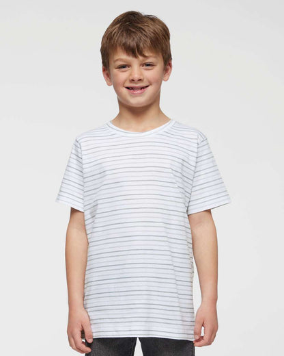 LAT Youth Fine Jersey Tee 6101 #colormdl_Shadow Stripe