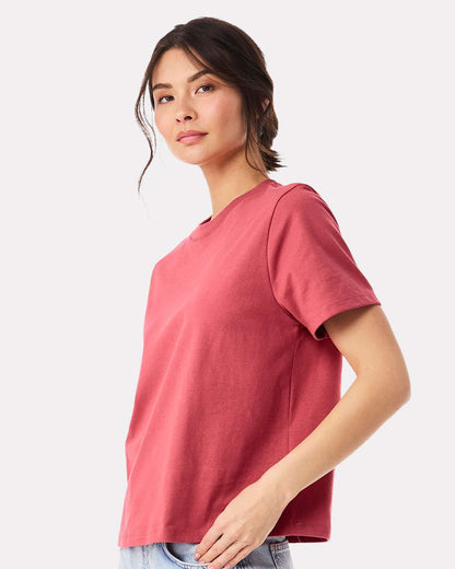 BELLA + CANVAS Women's 6 oz Heavyweight Tee 6110 #colormdl_Vintage Red