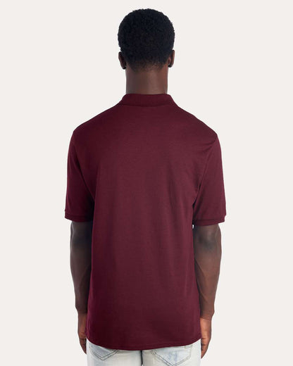 JERZEES Men's Dri-Power® Polo 437R #colormdl_Maroon