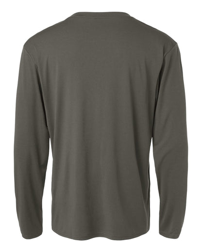 AllPro Unisex Pro-Lock Performance Long Sleeve T-Shirt 48400 #color_Charcoal