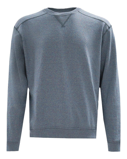 Recover Unisex Recycled Crewneck Sweatshirt RC1095 #color_Blue Rainbow