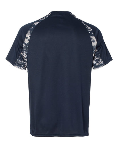 Badger Hook Digital T-Shirt 4140 #color_Navy/ Navy