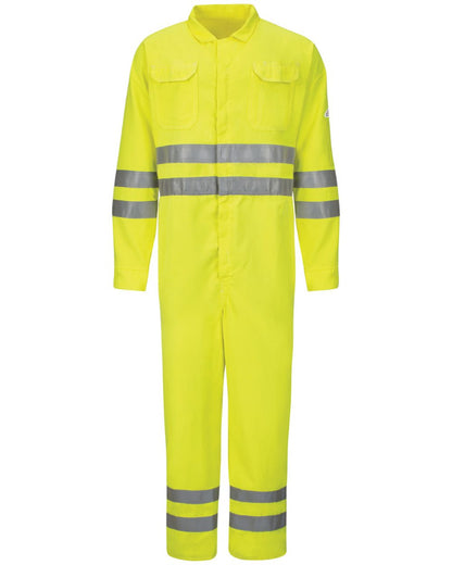 Bulwark Hi-Vis Deluxe Coverall with Reflective Trim - CoolTouch® 2 - 7 oz. - Tall Sizes CMD8T Bulwark Hi-Vis Deluxe Coverall with Reflective Trim - CoolTouch® 2 - 7 oz. - Tall Sizes CMD8T