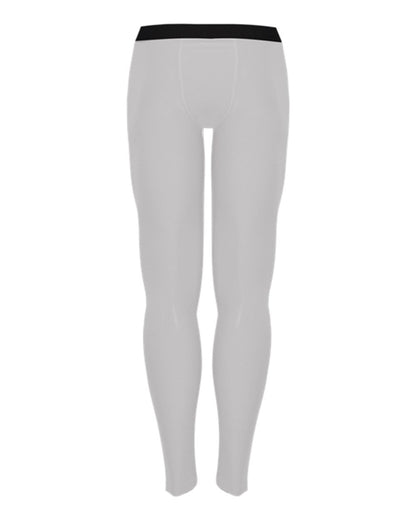 Badger Full Length Compression Tight 4610 #color_White