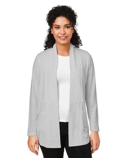 Devon & Jones Women's Raleigh Stretch Cardigan DP125W #colormdl_Grey
