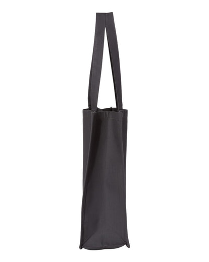 Q-Tees 27L Jumbo Shopping Bag Q125400 #color_Charcoal