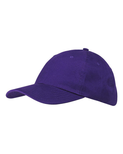 Big Accessories Classic Brushed Twill Cap BX001 #color_Purple