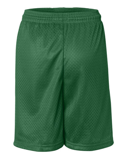 Badger Youth Pro Mesh 6" Shorts 2207 #color_Kelly