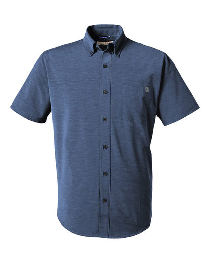 HUK Men's Kona Solid Shirt H150154 #color_Naval Academy