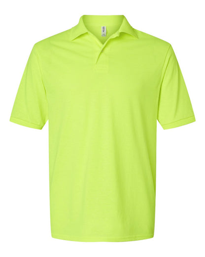 JERZEES Men's Dri-Power® Polo 437R #color_Safety Green