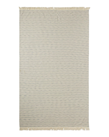 J. America Baja Blanket 8691 #color_Natural/ Mist Blue