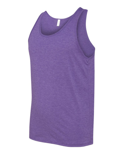 BELLA + CANVAS Jersey Tank 3480 #color_Purple Triblend