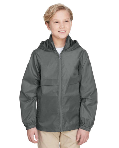 Team 365 Youth Zone Protect Lightweight Jacket TT73Y #colormdl_Sport Graphite