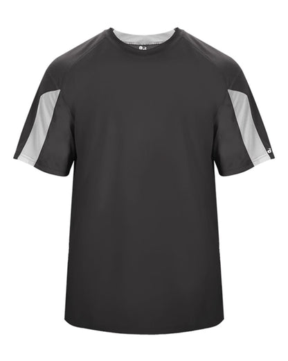 Badger Men's Striker T-Shirt 4176 #color_Graphite/ White