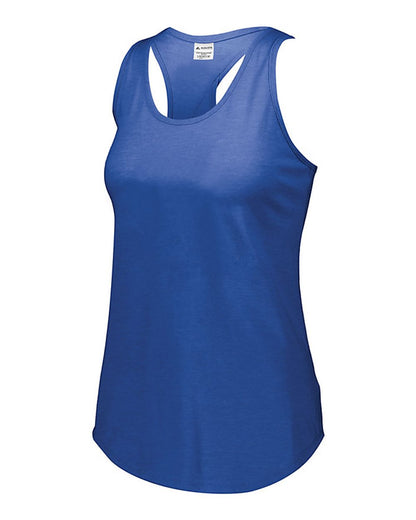 Augusta Sportswear Girls' Lux Triblend Tank Top 3079 #color_Royal Heather