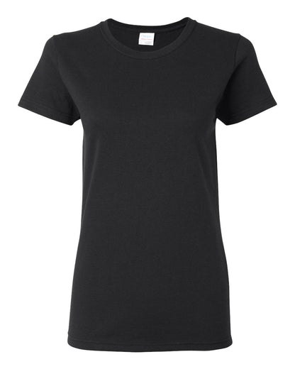 Gildan Women's Heavy Cotton™ T-Shirt 5000L #color_Black