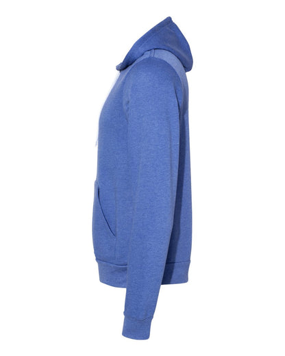 BELLA + CANVAS Sponge Fleece Hoodie 3719 #color_Heather Columbia Blue