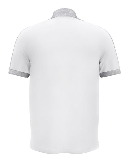 Under Armour Men's Trophy Level Polo 1376907 #color_White/ Mod Grey