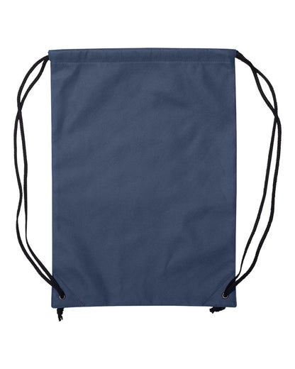 Liberty Bags Non-Woven Drawstring Backpack A136 #color_Navy