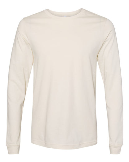 BELLA + CANVAS Unisex Jersey Long Sleeve Tee 3501 #color_Natural