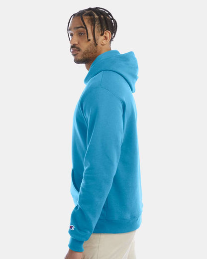 Champion Unisex Powerblend® Hooded Sweatshirt S700 #colormdl_Blue Lagoon