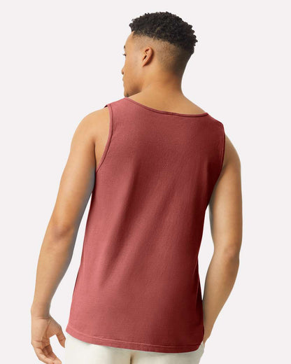 Comfort Colors Unisex Garment-Dyed Heavyweight Tank Top 9360 #colormdl_Brick